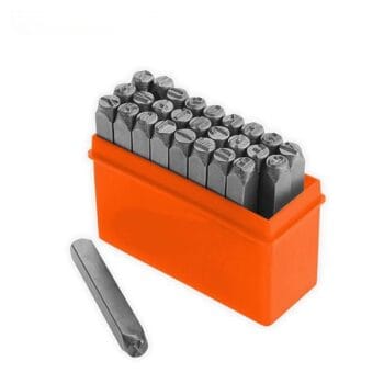Wokin 27pcs LETTER PUNCH SET