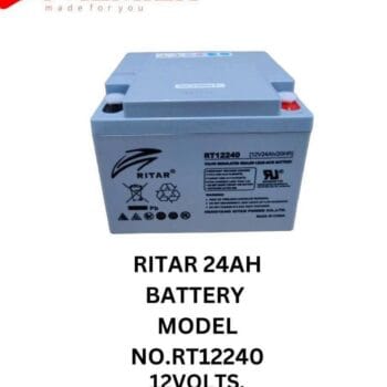 Ritar Lead Acid Solar Battery 12v 24Ah