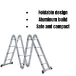 4.7M LADDER FOLDING 4 X 4 ALUMINIUM - Image 4