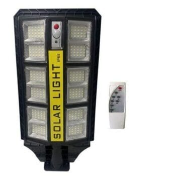 Solar Light 300W, Street Lamp + Pole
