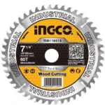 Ingco TCT saw blade 185mm(7-1/4") 60T - Image 2