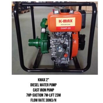K-max 2" Diesel Water Pump Cast Iron Pump