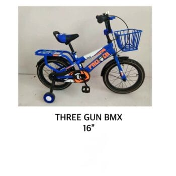 Quality Three Gun BMX Bike Size 16"