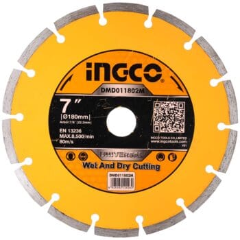 INGCO Diamond disc set 180(7")X22.2mm