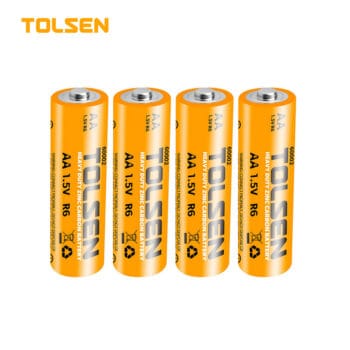 Tolsen HEAVY DUTY ZINC CARBON BATTERY AA(R6)