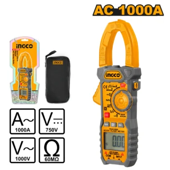 Ingco Digital AC clamp meter  :6000 counts