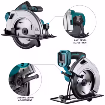 lithium ion circular saw 235mm model N5903B.