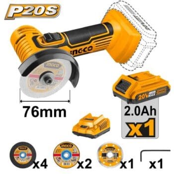 INGCO Lithium-Ion mini cut-off tool 20V