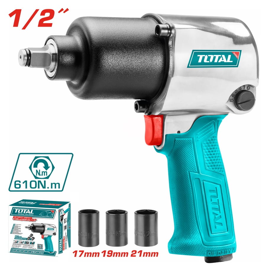 TAT40122 Total Air impact wrench Square drive:(1/2") - Image 1