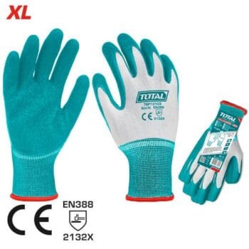 Total Latex gloves Size:XL