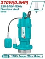 Total Submersible Water pump 370W(0.5HP)