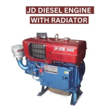 JD Diesel Engine With Radiator 7.5hp
