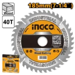 Ingco TCT saw blade 185mm(7-1/4") - Image 3