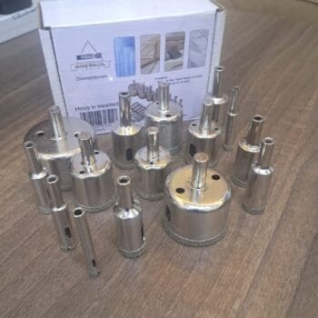 Quality Diamond Glass Bit set