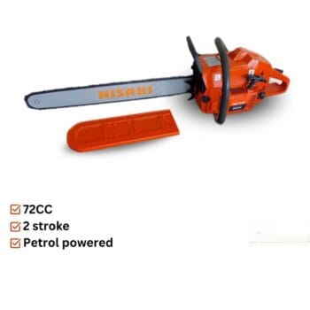 Powerful HISAKI Petrol Powered 72cc chainsaw