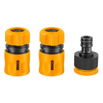 INGCO 3 Pcs hose quick connectors set