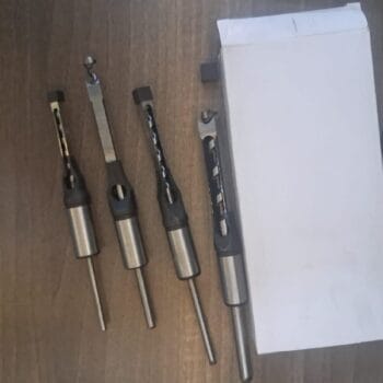 Quality 4pcs Mortise bit set