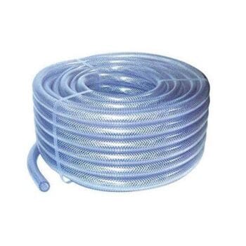 Braided 1/2 '' Hose Pipe 30m -Clear