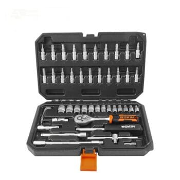 Wokin 46PCS 1/4"SOCKET SETS