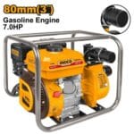 Ingco Gasoline water pump 80mm,3"" - Image 2