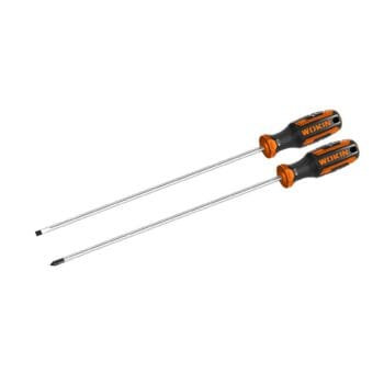 Wokin 2PCS EXTRA-LONG SCREWDRIVER SET
