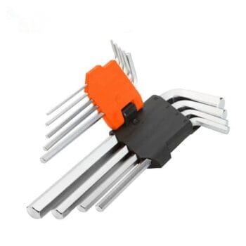 Wokin 9PCS LONG ARM HEX KEY SET