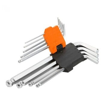 Wokin 9PCS LONGARM BALL POINT HEX KEY SET
