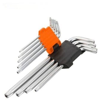 Wokin 9PCS LONGARM TORX HEX KEY SET