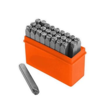 Wokin 27pcs LETTER PUNCH SET