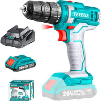 Total Cordless drill Voltage: 20V