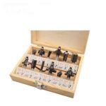 Wokin 12 PCS CARBIDE ROUTER BITS SET