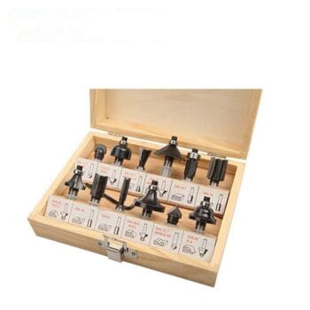 Wokin 12 PCS CARBIDE ROUTER BITS SET