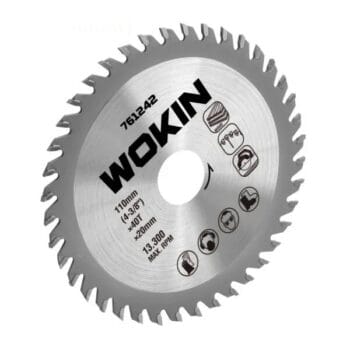 Wokin TCT SAW BLADE, 185mm(7″)x24Tx30mm