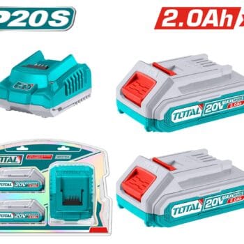 Total P20S Lithium-Ion battery & charger kit