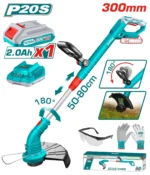 Total Lithium-ion grass trimmer 20V - Image 2