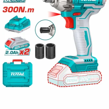 Total Lithium-Ion impact wrench 20V