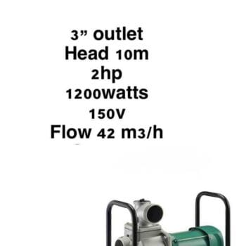SHIYUAN DC Water Pump 2hp 1200W