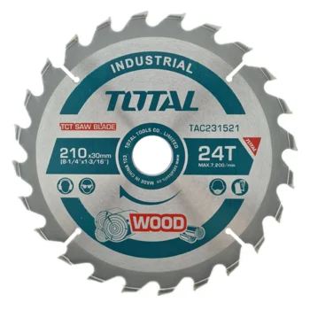 Total TCT saw blade 210mm(8-1/4") 24T