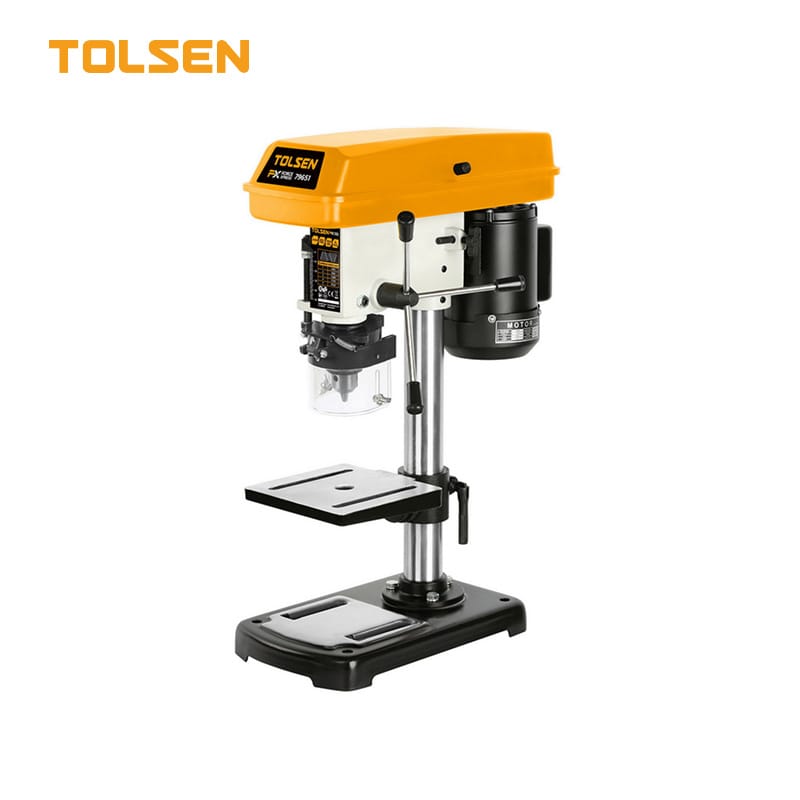 350W-DRILL-PRESS-WITH-CHUCK-GUARD-1 Tolsen Electric Drill Press, Chuck Guard 13MM / 350W - Image 1