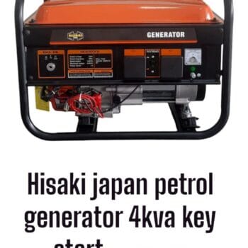 Hisaki Japan Petrol Generator 4kva (key start)