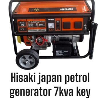 Hisaki Japan Petrol Generator 7kva (key start)