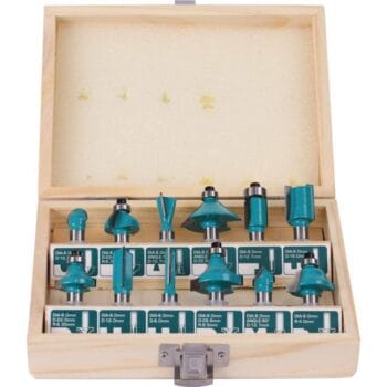 Total 12pcs Router bits set(8mm)