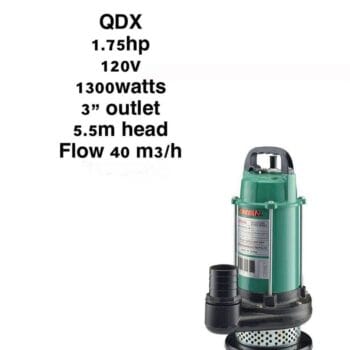 Shiyuan dc Water pump QDX 1.75hp 1300W
