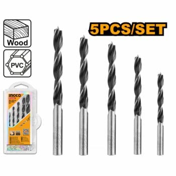 INGCO wood drill bit set 5 Pcs