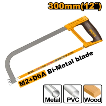 INGCO Hacksaw frame Size:300mm/12"  HHFS3068