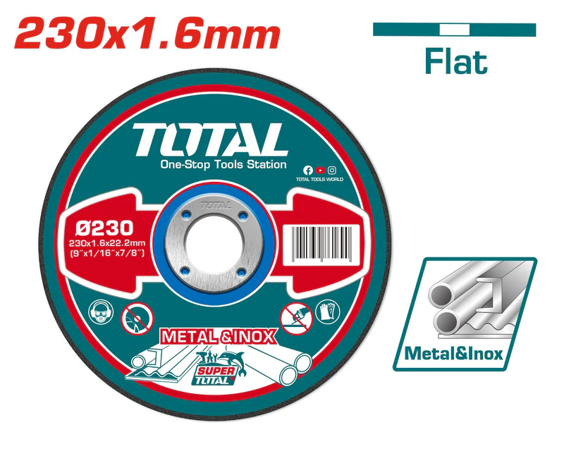 TAC2162301-i1_800x Total Abrasive metal cutting disc 230MM(9") (25pcs) - Image 1