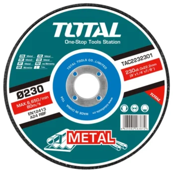 Total Abrasive metal grinding disc 230mm(9")