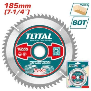 Total TCT saw blade 185mm(7-1/4") 60T