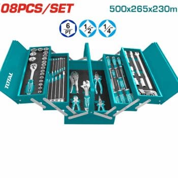 Total 108 Pcs tool chest set