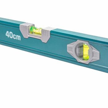 Total Spirit level Length：40cm 2pcs cylinder spirit bulbs